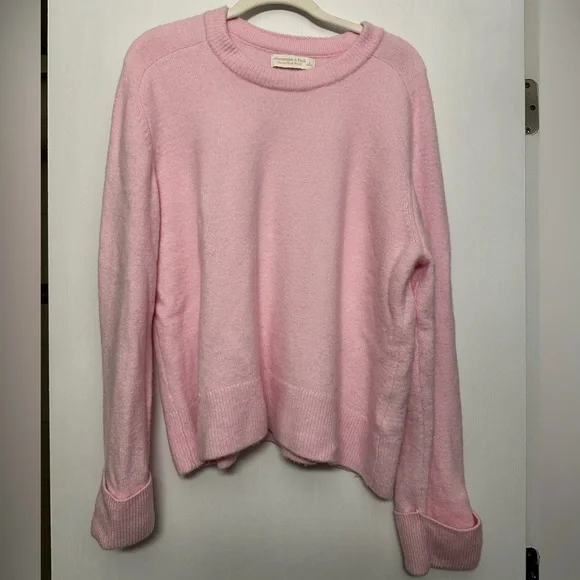 Abercrombie Wool Blend Pink Madeline Sweater - Picture 3 of 6